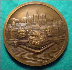 Description: Pierre Turin La Cite medal
