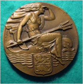 Description: Pierre Turin Croisiere Dunkerque medal