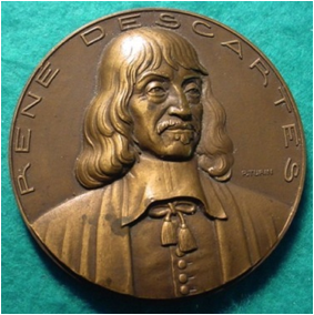 Description: Pierre Turin Rene Descartes medal